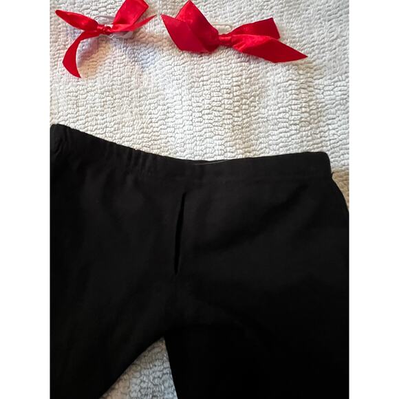 Build A Bear Workshop Red Bows Studded Black Shorts Teddy Bear Clothing - Picture 3 of 6